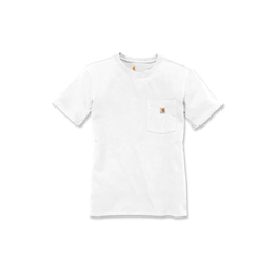 Iconic t-shirt con taschino WK87 BIANCA